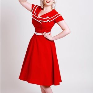 ❤️Red dress by Tatyana / Bettie Page❤️